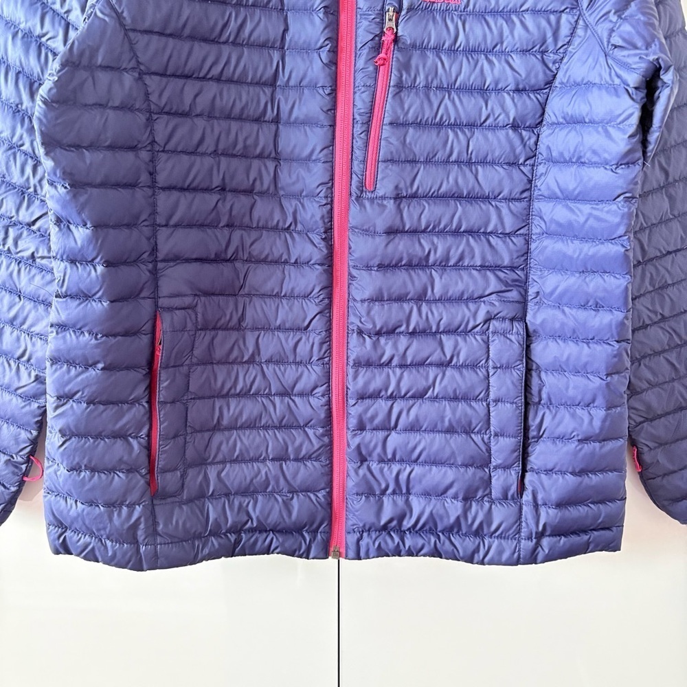 L.L. Bean Girls Purple Puffer Down Jacket - Picture 3 of 13